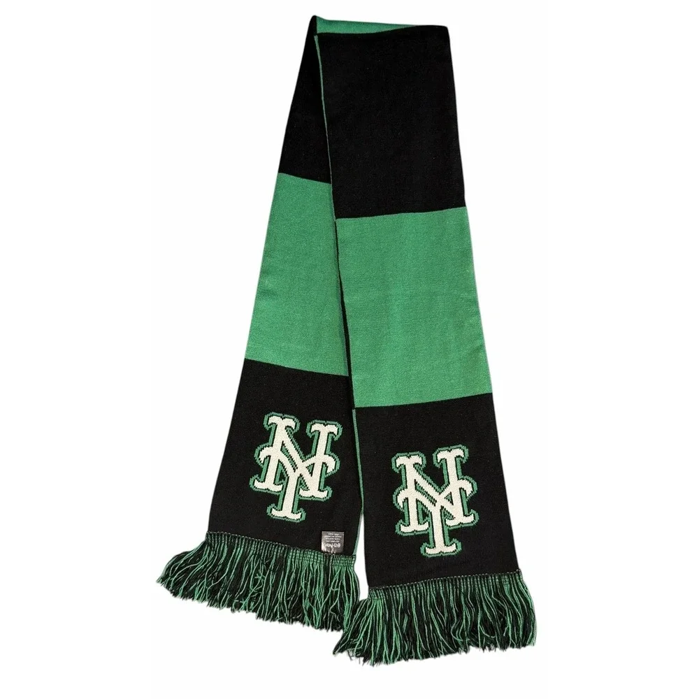 2024 New York Mets Harry Potter Slytherin Scarf SGA Green Black Baseball MLB